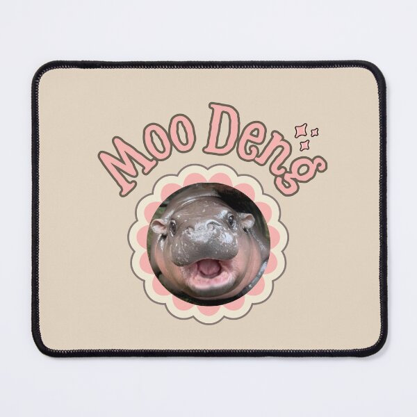 Item preview, Moo Deng pygmy hippo designed and sold by FatBirdie.