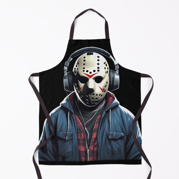 Item preview, Hockey Mask Hoodie, Horror Anime, Headphones designed and sold by Burn-Ego.