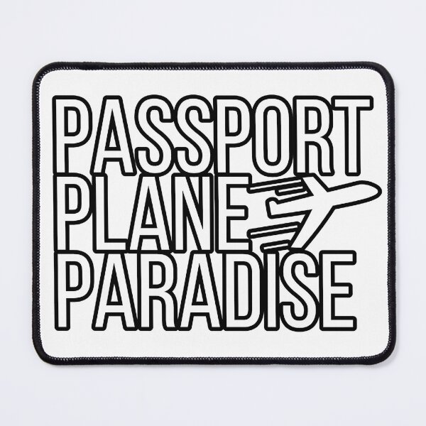 Item preview, passport, plane, paradise designed and sold by keerys.