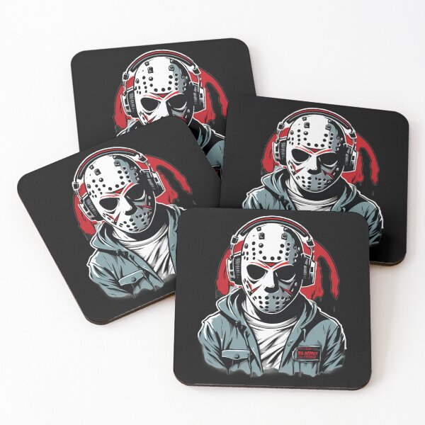 Item preview, Hockey Mask DJ, Horror, Headphones designed and sold by Burn-Ego.