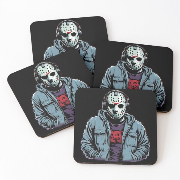 Item preview, Hockey Mask Killer, Horror, Hoodie, Headphones designed and sold by Burn-Ego.