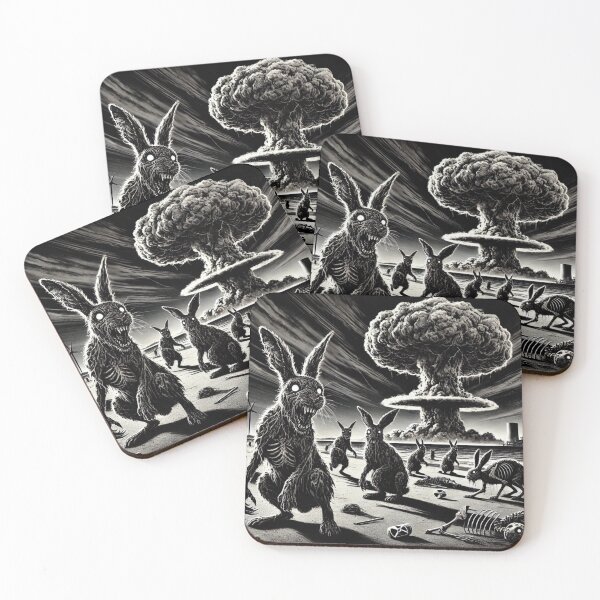Item preview, Rabbits and the Atom horror designed and sold by Azazel77.