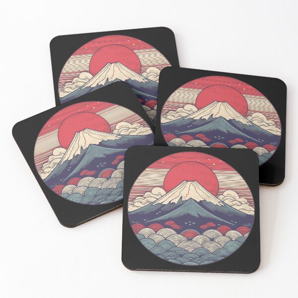 Item preview, Harmony of Fuji: A Geometric Tribute to Japan's Iconic Peak designed and sold by Farid1Shop.