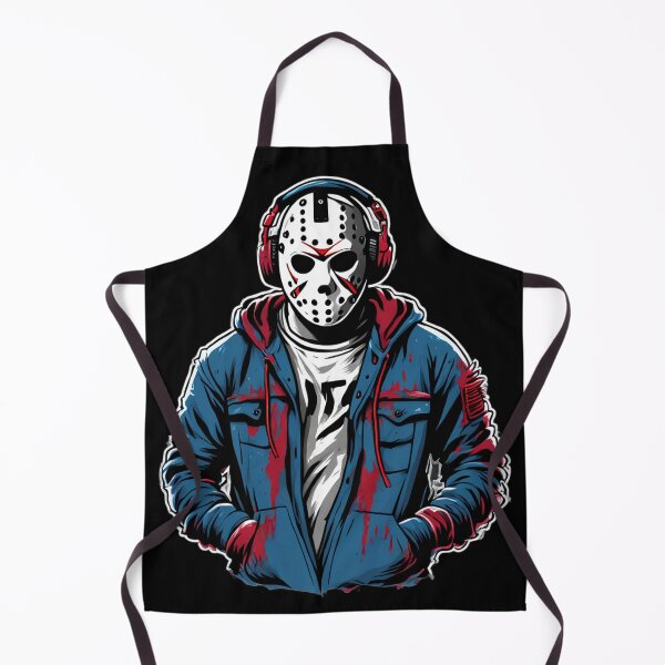 Item preview, 80s Masked Killer, Horror, Hoodie, Headphones designed and sold by Burn-Ego.