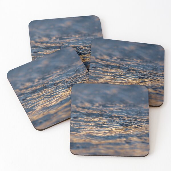 Item preview, Close-Up of Water Ripples with Sun Reflection designed and sold by NatureUnleashed.