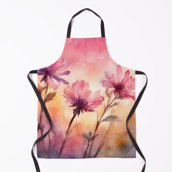Item preview, Pink Wildflowers with Pink Sky designed and sold by CalmnessbyChoice.