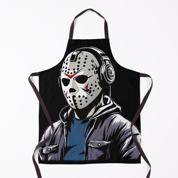 Item preview, DJ Hockey Mask, Horror, Hoodie, Headphones designed and sold by Burn-Ego.