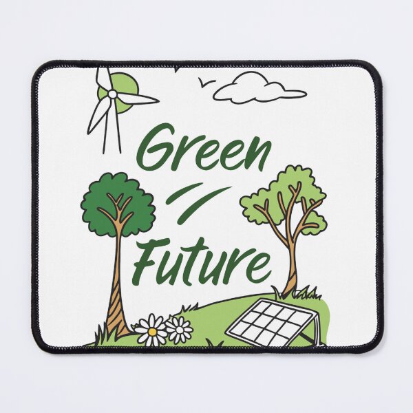 Item preview, Green Future: Eco-Friendly & Sustainable Living Design designed and sold by Colorful-Garden.