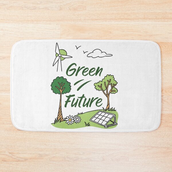 Item preview, Green Future: Eco-Friendly & Sustainable Living Design designed and sold by Colorful-Garden.