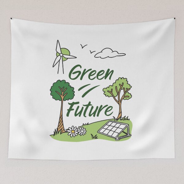 Item preview, Green Future: Eco-Friendly & Sustainable Living Design designed and sold by Colorful-Garden.