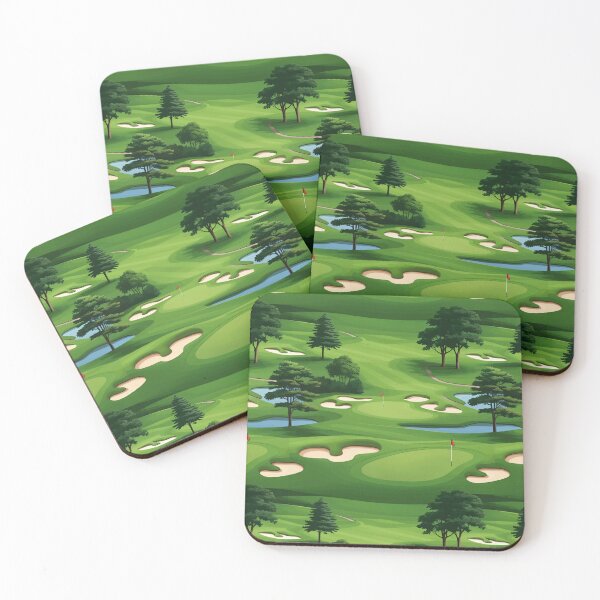 Item preview, Golf course scenery pattern designed and sold by MySignatureItems.