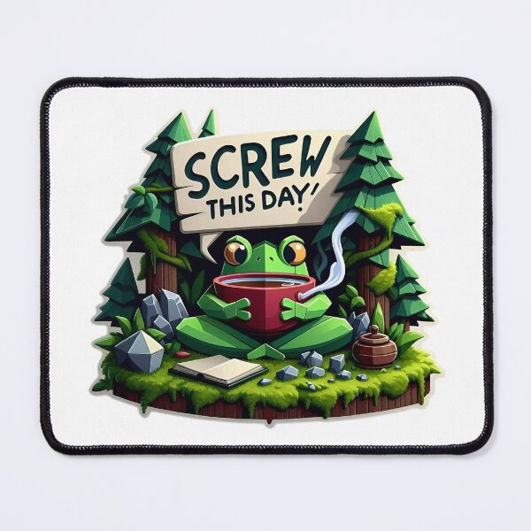 Item preview, Screw this day designed and sold by BelovedExile.