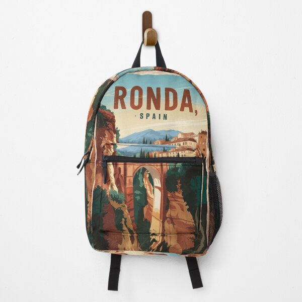 Item preview, Ronda Vintage Travel Poster designed and sold by TravelerRat.
