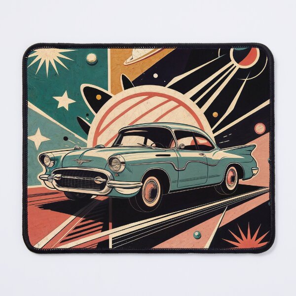 Item preview, Sticker T-Shirt Design Trending: VINTAGE CAR designed and sold by ForeverPrintsOK.