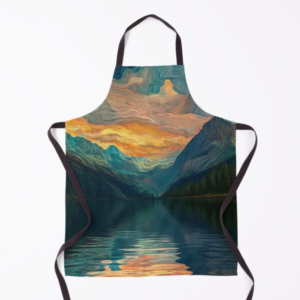 Artikelvorschau, Pastell Berge Landschaft entworfen und verkauft von NicolasGlowArt.