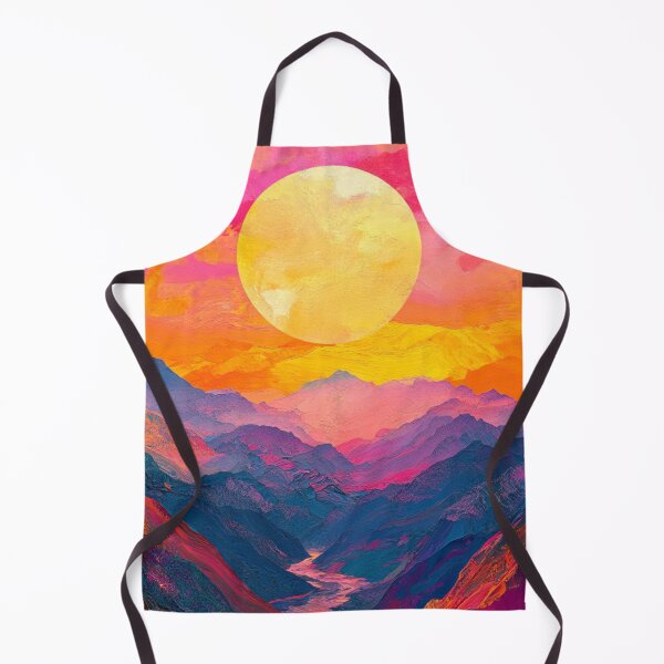 Artikelvorschau, Sonnenaufgang über den roten Pastellbergen entworfen und verkauft von NicolasGlowArt.