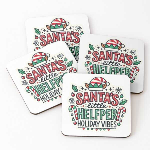 Item preview, Santa's Little Helper - Holiday Vibes Santa Christmas designed and sold by polo-designs.