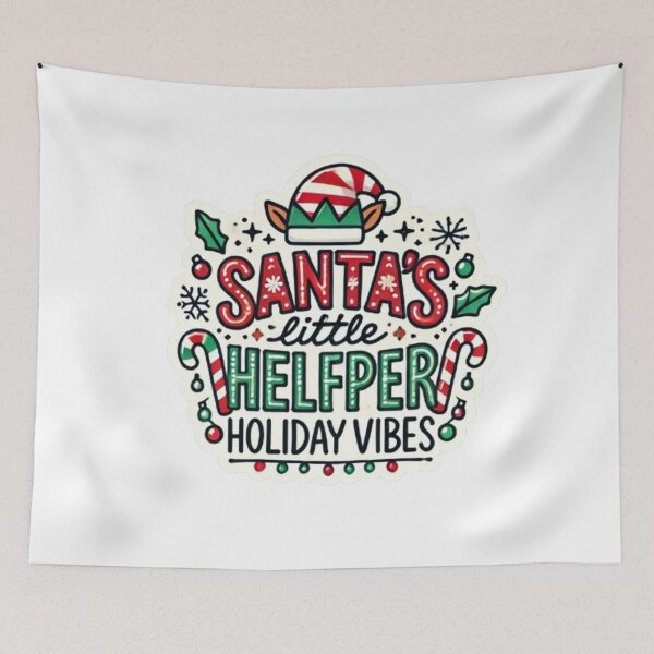 Item preview, Santa's Little Helper - Holiday Vibes Santa Christmas designed and sold by polo-designs.