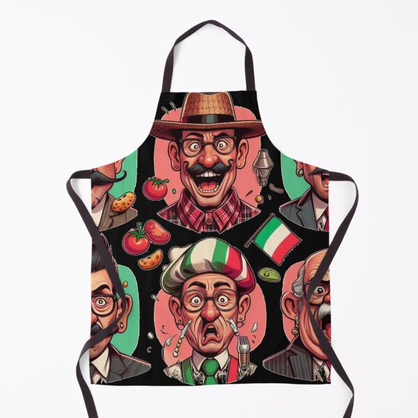 Item preview, Crazy Faces Italy (mi scusi!) designed and sold by mrf2thed.