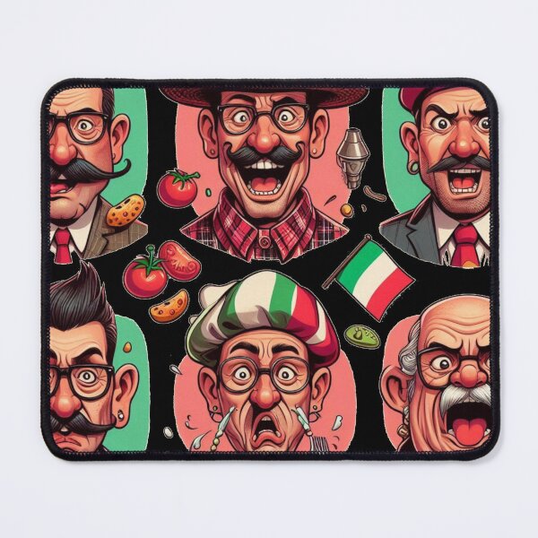Item preview, Crazy Faces Italy (mi scusi!) designed and sold by mrf2thed.