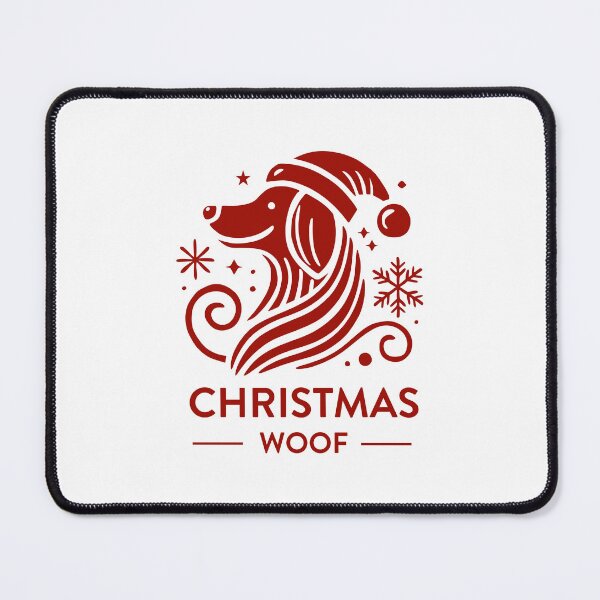 Item preview, Christmas Woof: Festive Dog Designs, Unique designed and sold by villacreativa.