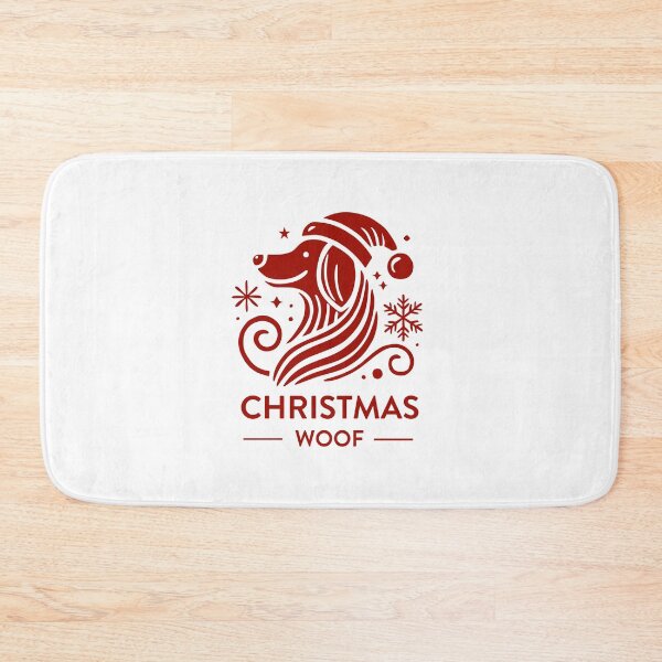 Item preview, Christmas Woof: Festive Dog Designs, Unique designed and sold by villacreativa.