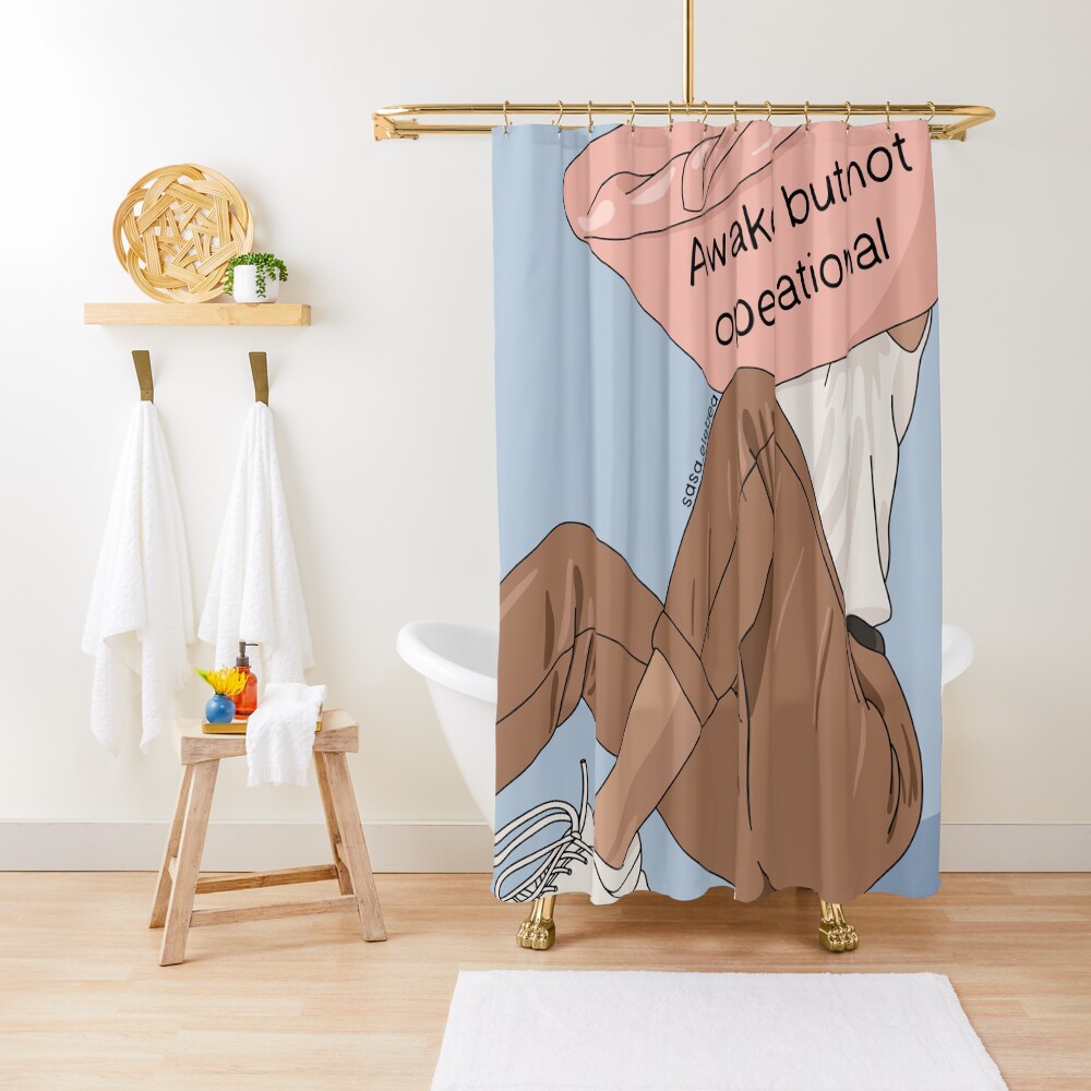 Item preview, Shower Curtain designed and sold by elebea.