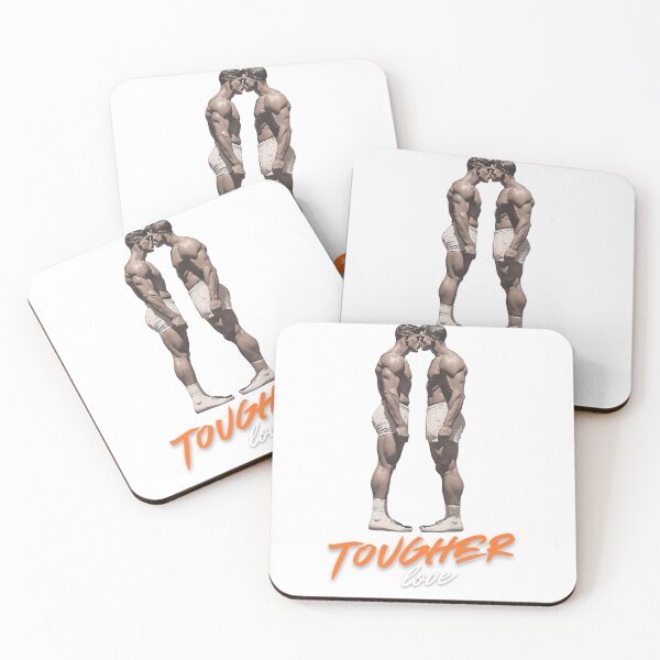 Item preview, Tougher Love. LGBT positive design. Gay illustration. designed and sold by Shoot-The-Moon.