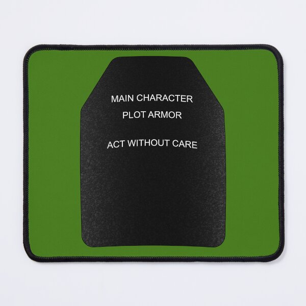 Item preview, Plot armor plate designed and sold by X-RayActual.