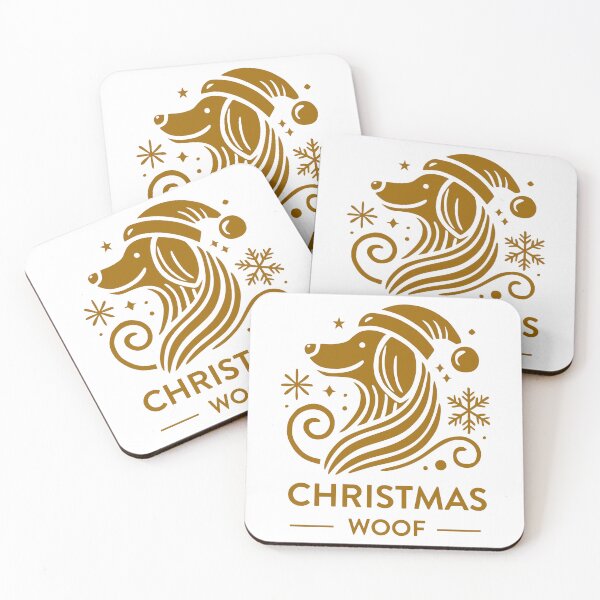 Item preview, Christmas Woof: Festive Dog Designs, Unique designed and sold by villacreativa.