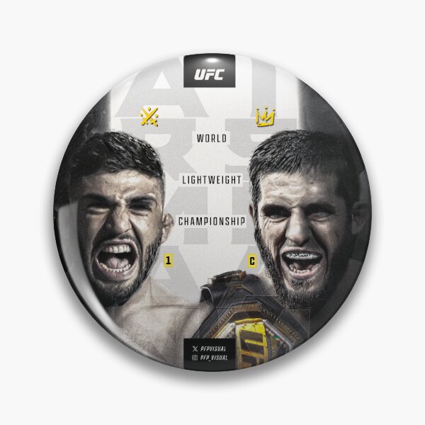 Item preview, Islam vs Arman Event Poster UFC World Lightweight Championship designed and sold by pfp-visual.