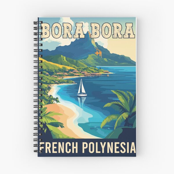 Item preview, Escape to Paradise in Bora Bora in French Polynesia - Travel Art designed and sold by turtlestart.