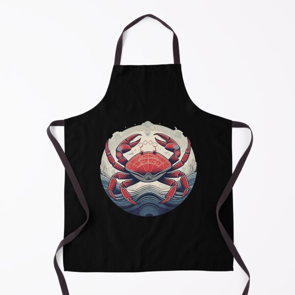 Item preview, Ocean Majesty: Geometric Dungeness Crab designed and sold by Farid1Shop.