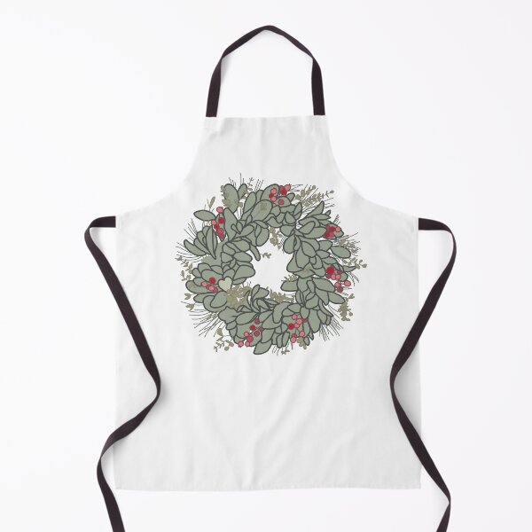 Item preview, christmas wreath designed and sold by HandmadeMood.