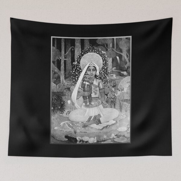 Item preview, Devaki-Mother of Krishna | Spiritual Art Hinduism designed and sold by EmoryGeis.