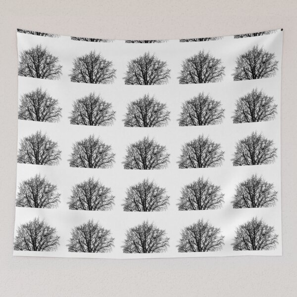 Item preview, Beech silhouette, monochrome cropped designed and sold by paulboizot.
