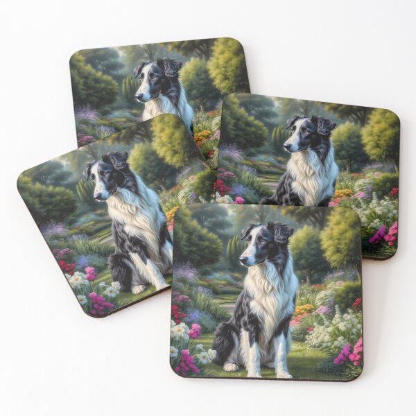 Item preview, Sheldon Borzoi Puppy Portrait Painting designed and sold by Heart and Soul Studio.