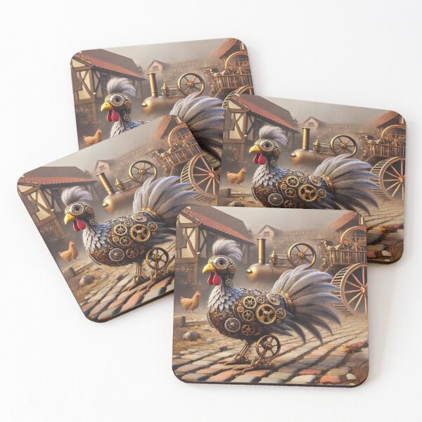Item preview, Steampunk Guinea Fowl designed and sold by Sillytoe.
