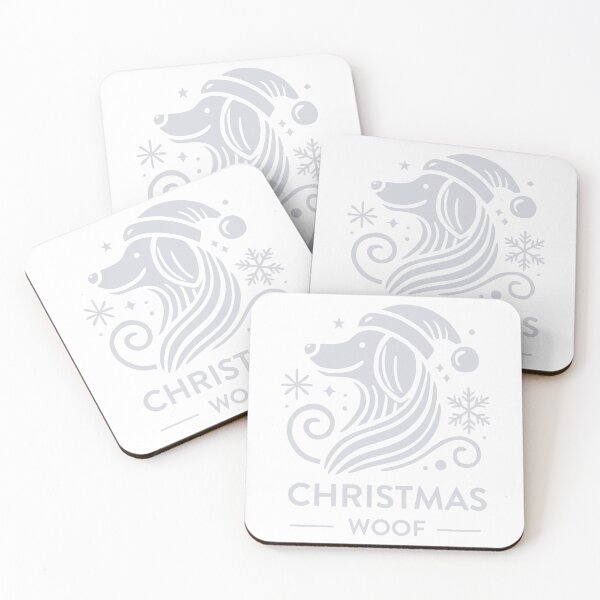 Item preview, Christmas Woof: Festive Dog Designs, Unique designed and sold by villacreativa.