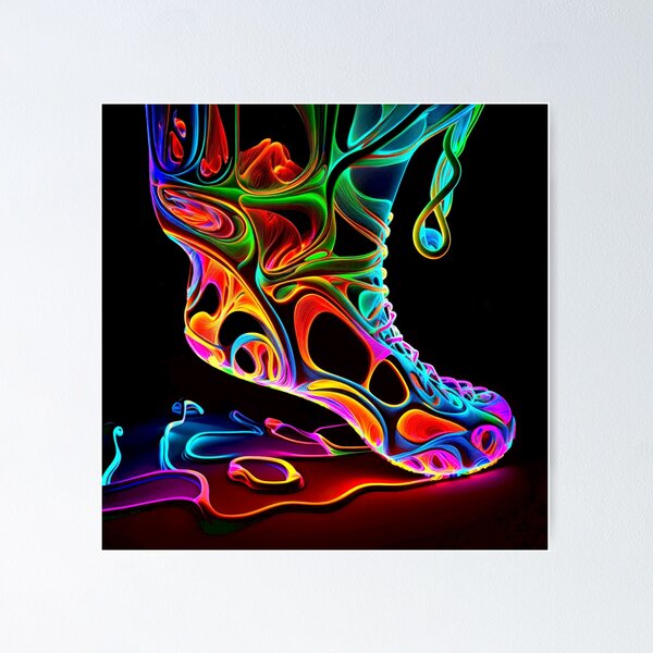 Artikel-Vorschau von Neon Sneaker, designt und verkauft von StoreWCoolStuff.