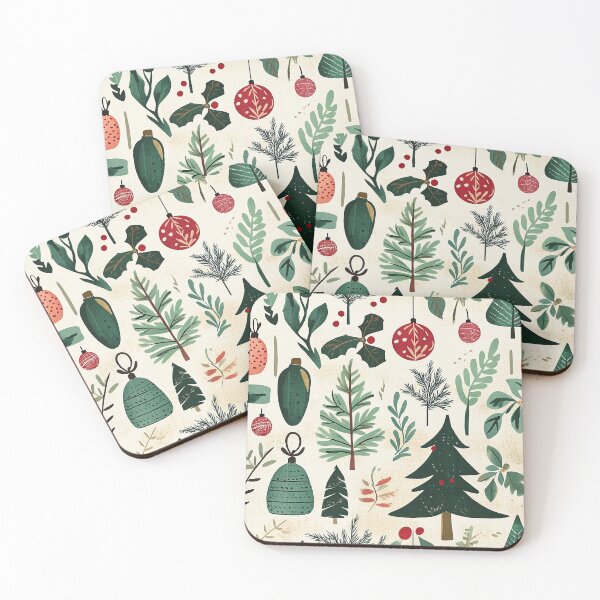 Item preview, Vintage Christmas Foliage designed and sold by MixinMadness.