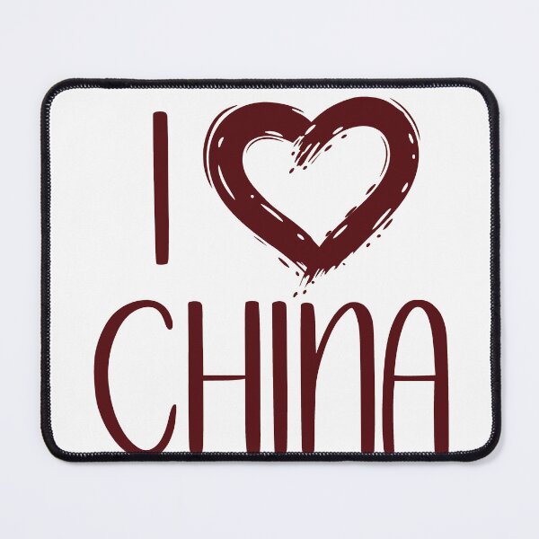 Item preview, I Love China designed and sold by SwanAndStone.