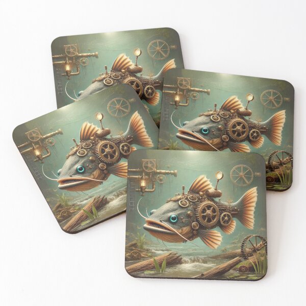 Item preview, Steampunk Gulper Catfish designed and sold by Sillytoe.