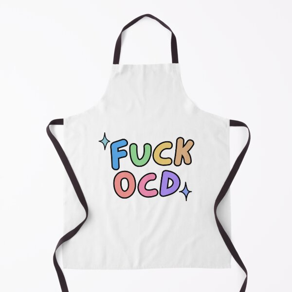 Item preview, Fuck ocd colourful text design | OCD awareness designed and sold by NeurodiverseTea.