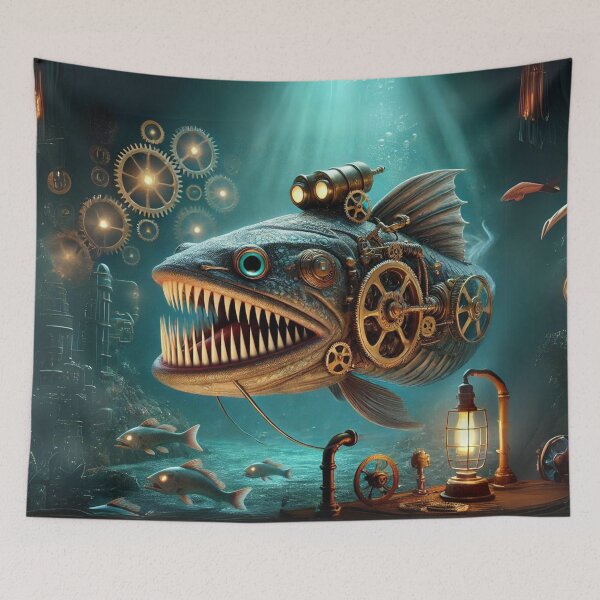 Item preview, Steampunk Gulper Eel designed and sold by Sillytoe.