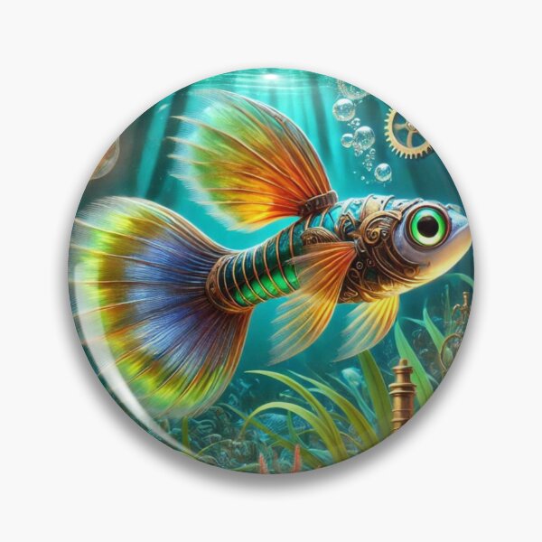 Item preview, Steampunk Guppy designed and sold by Sillytoe.