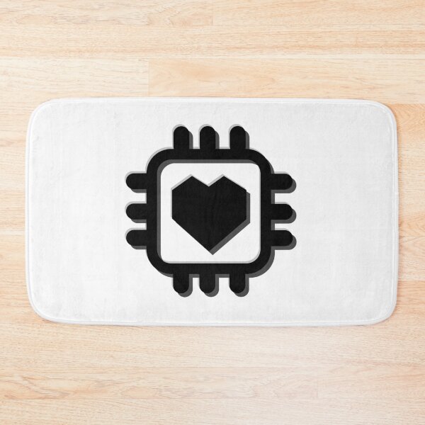 Item preview, Computer Heart black designed and sold by Warrioll.