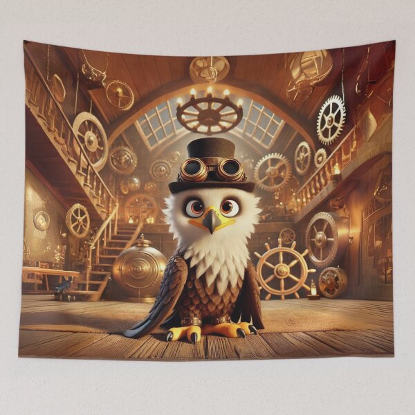 Item preview, Steampunk Haast’s Eagle designed and sold by Sillytoe.