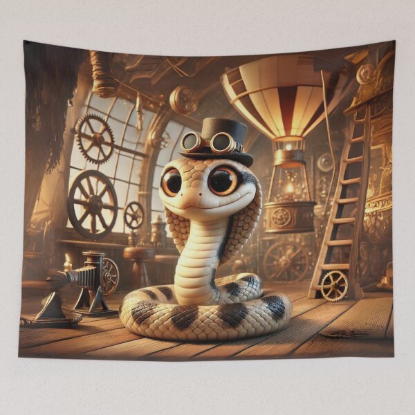Item preview, Steampunk Habu Snake designed and sold by Sillytoe.