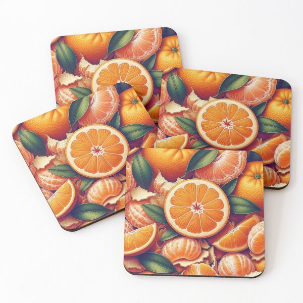 Item preview, Citrus Burst Pattern - orange slices designed and sold by Yas_oma.